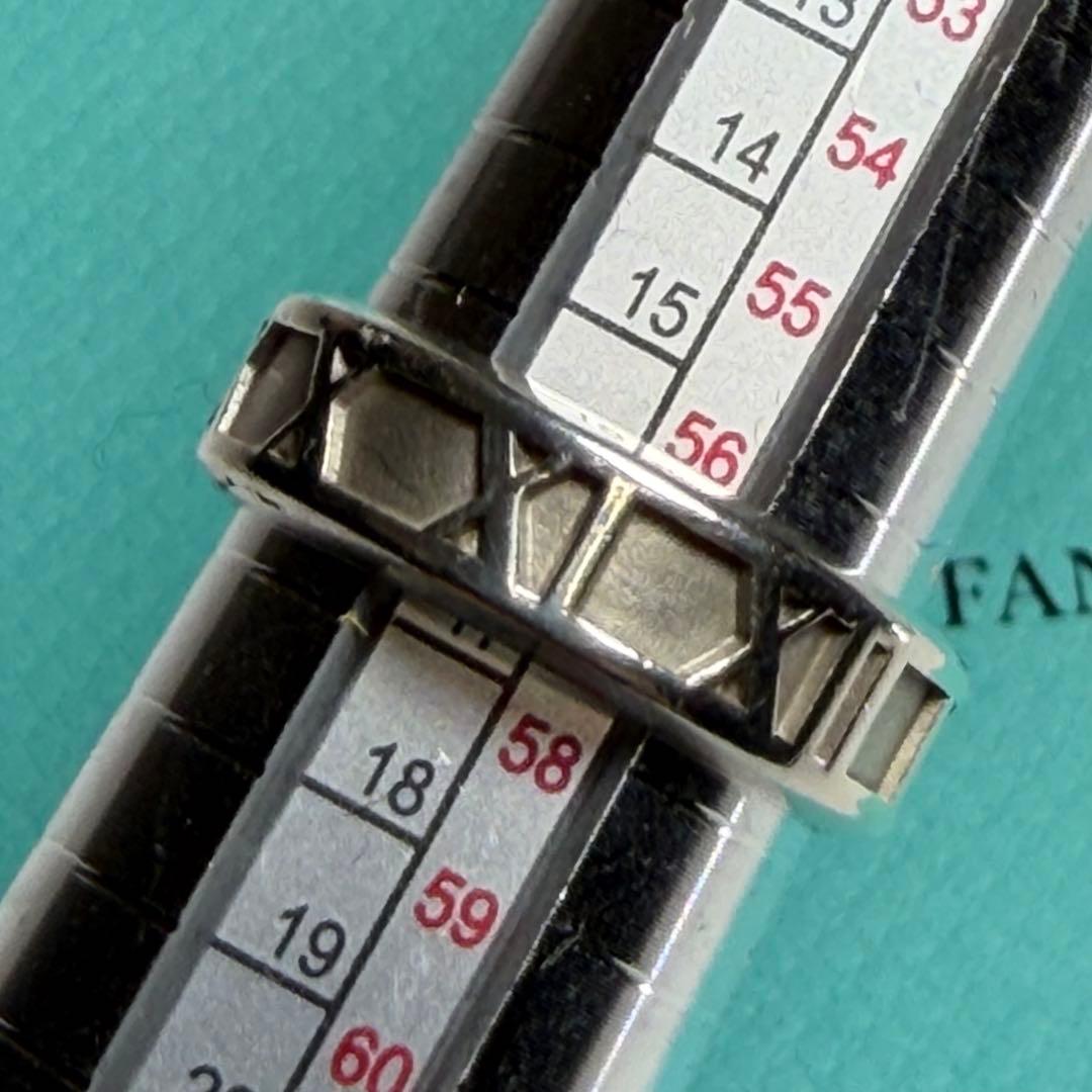 ☆美品☆ティファニー　リング　アトラス　シルバー　925　希少　17号