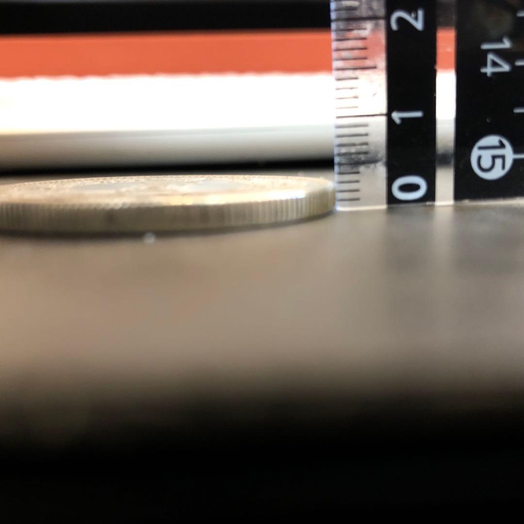 竜1円銀貨　竜一圓銀貨　明治29年