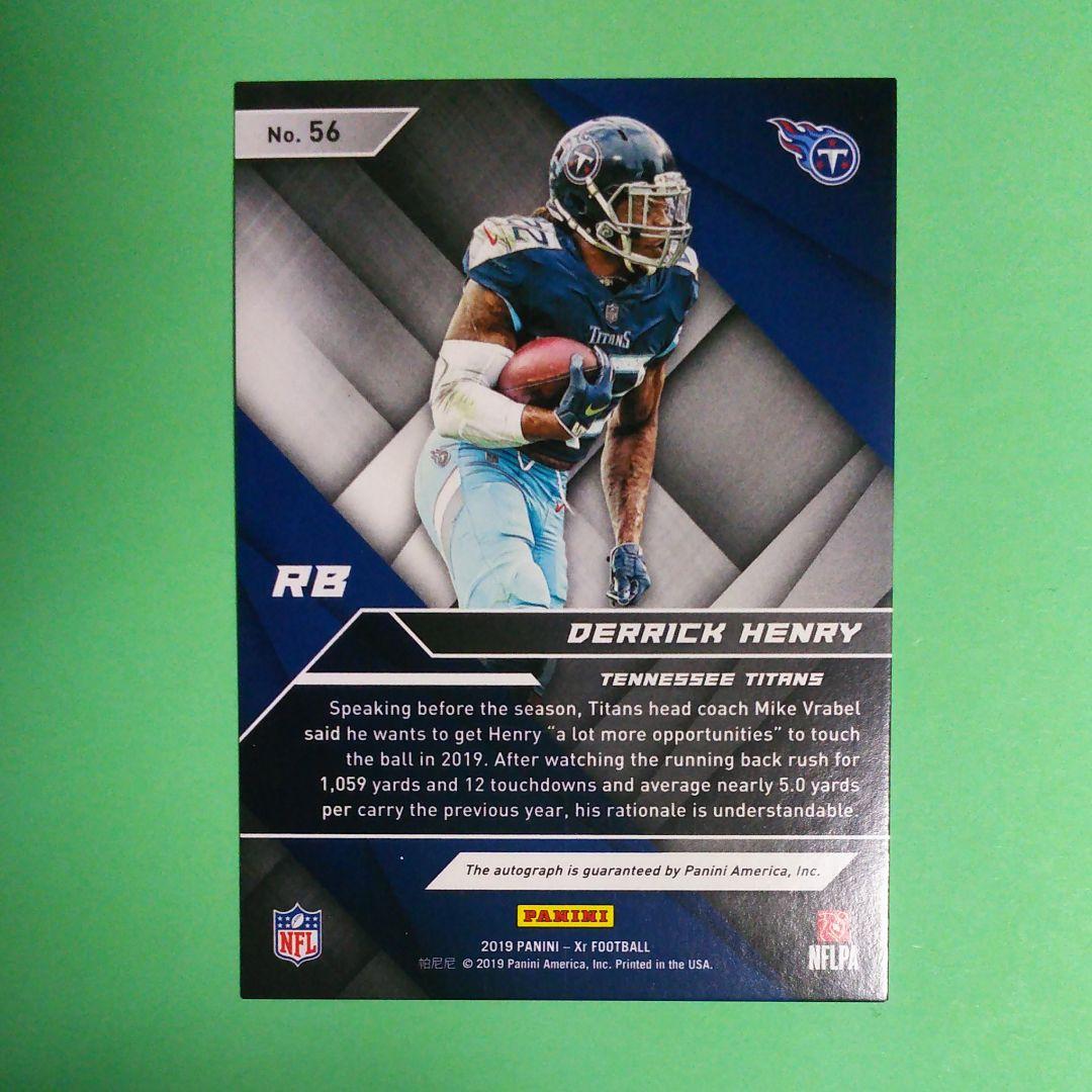 DERRICK HENRY　デリック ヘンリー　サインカード　AUTO　NFL