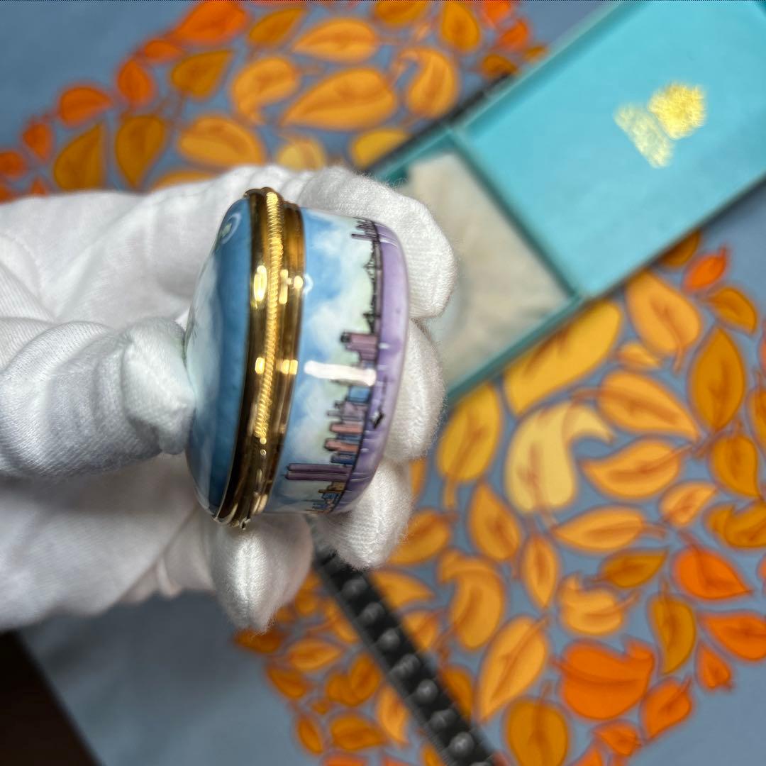 HALCYON DAYS 自由の女神像　ティファニーデザイン　小物入