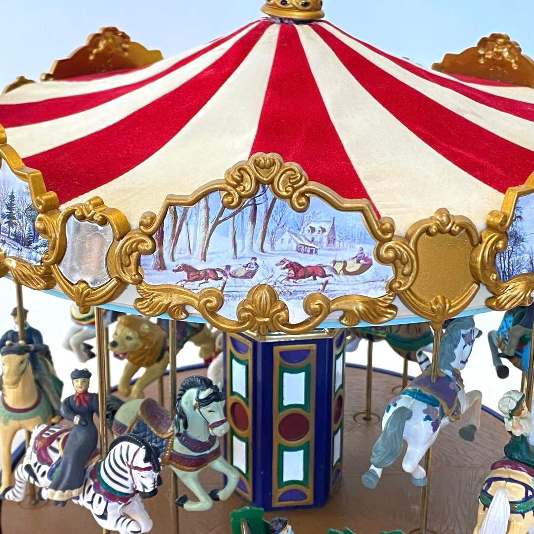 ミスタークリスマス　カルーセル　メリーゴーランド　オルゴール　30曲　※欠損あり