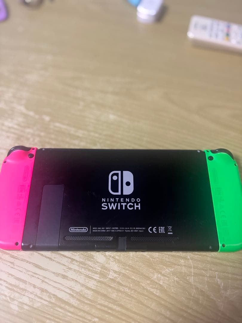 Nintendo Switch 本体 グリーンとピンク (充電器あり)