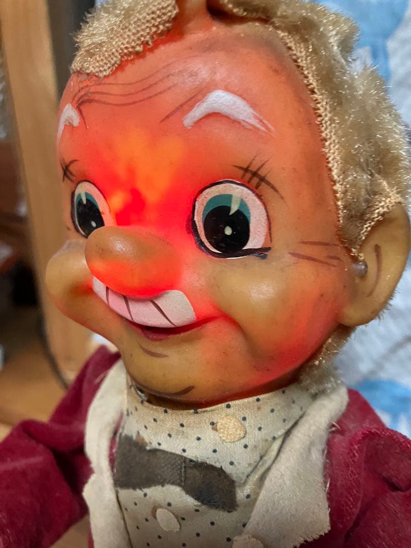 昭和レトロ バーテンダー ブリキ 人形 動作確認済 当時物