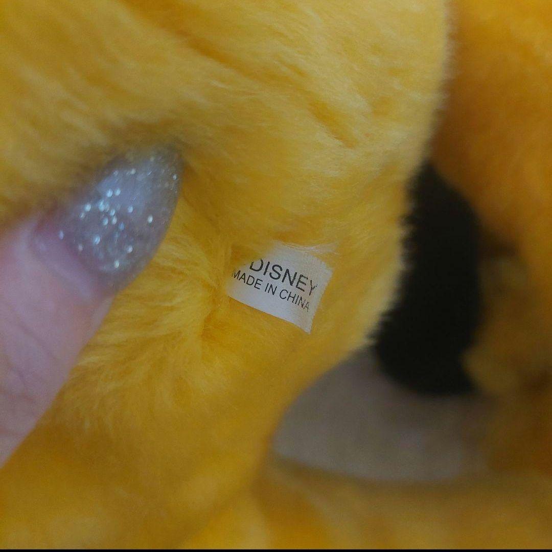 Disney プルート　パペット　ぬいぐるみ　50センチ越 特大 2点セット