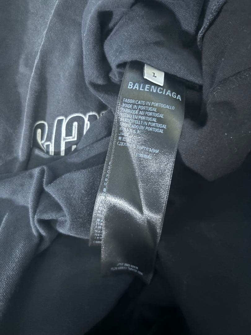 し*や様 あんしん鑑定/国内正規品 BALENCIAGA アップサイドダウン レ