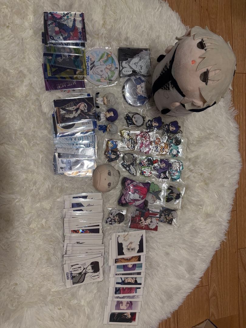 ブルーロック　凪　グッズ　缶バッジ　アクリルキーホルダー　アクリルブロック