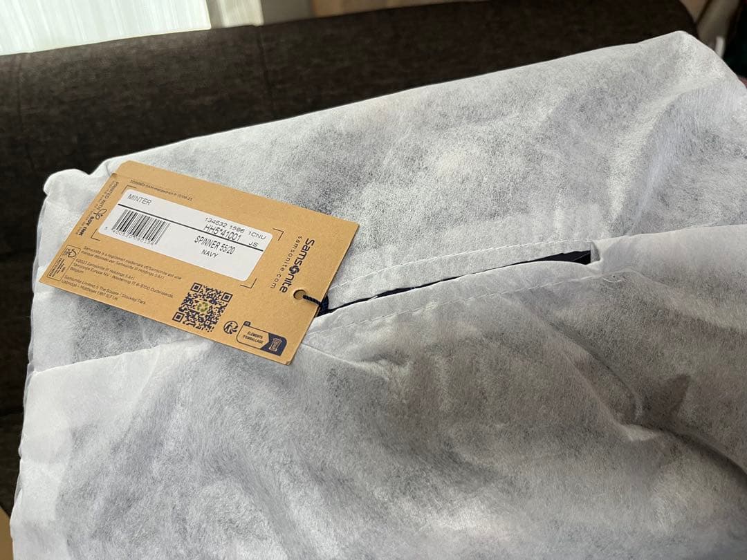 新品未使用　サムソナイト　ミンター55 スーツケース　キャリーケース　ネイビー