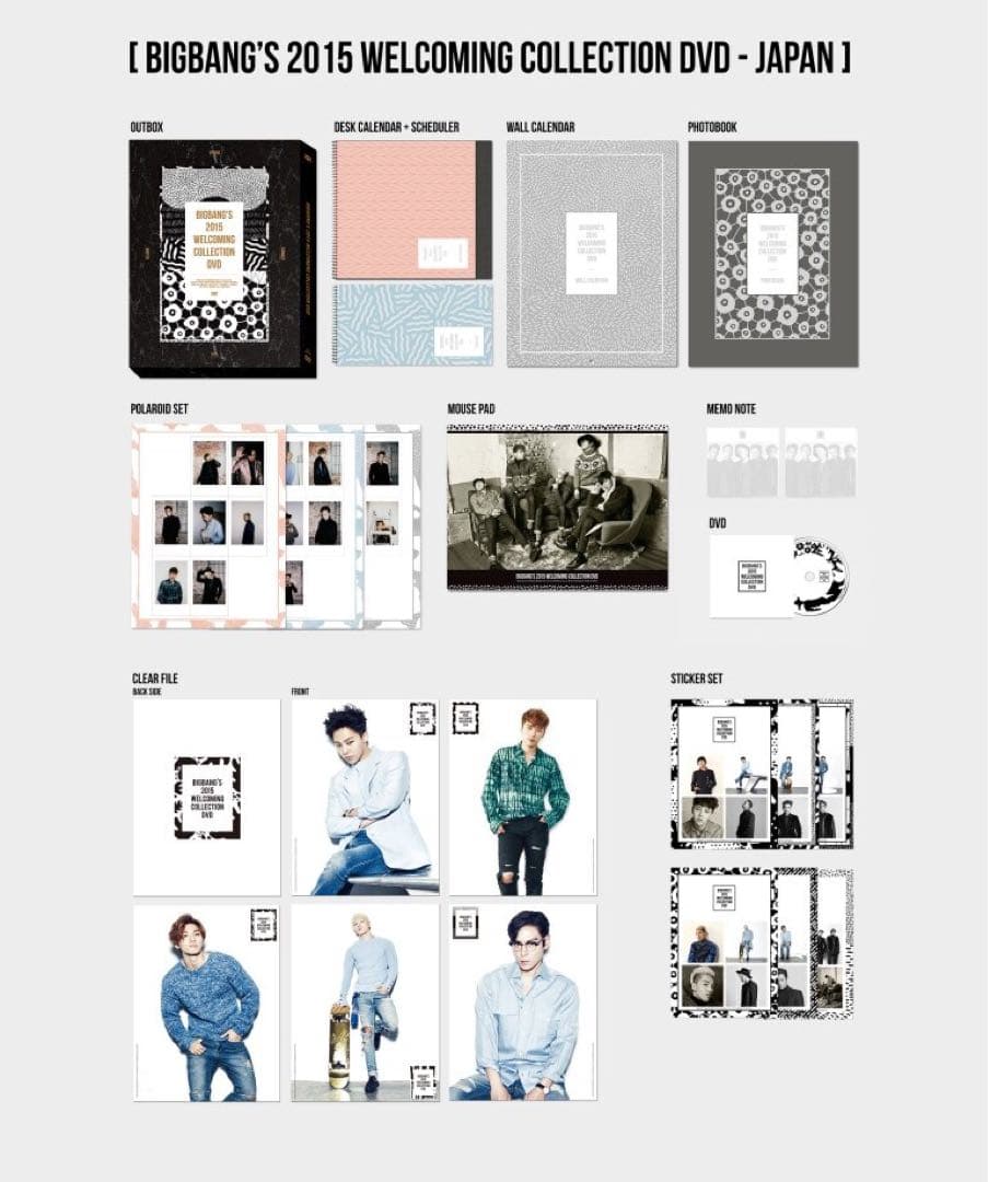 BIGBANG’S 2015 WELCOMING COLLECTION DVD