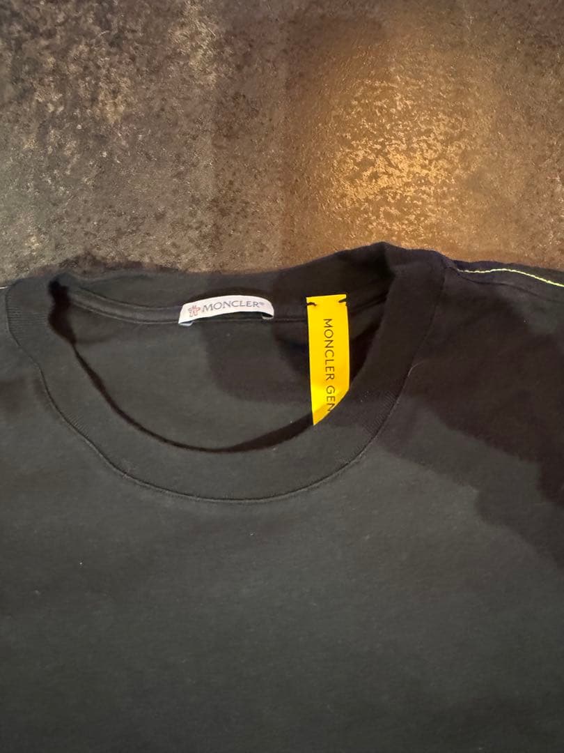 MONCLER FRGMT ブラック Tシャツ Ｌ
