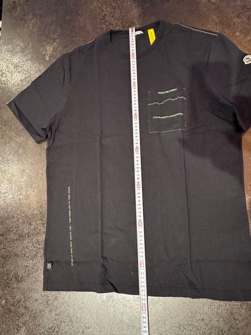 MONCLER FRGMT ブラック Tシャツ Ｌ