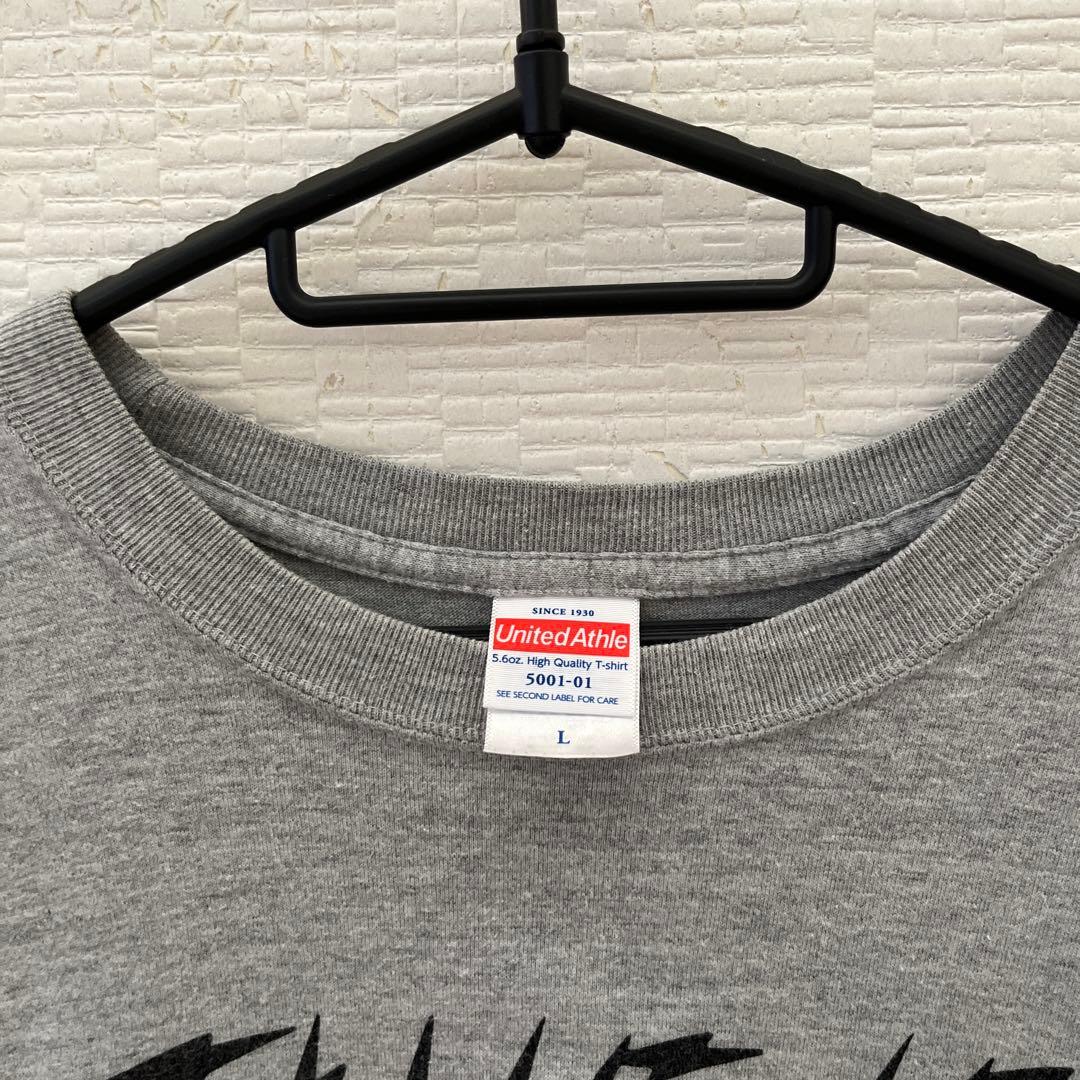 向井秀徳 NUMBER GIRL ZAZEN BOYS グレーTシャツ Lサイズ