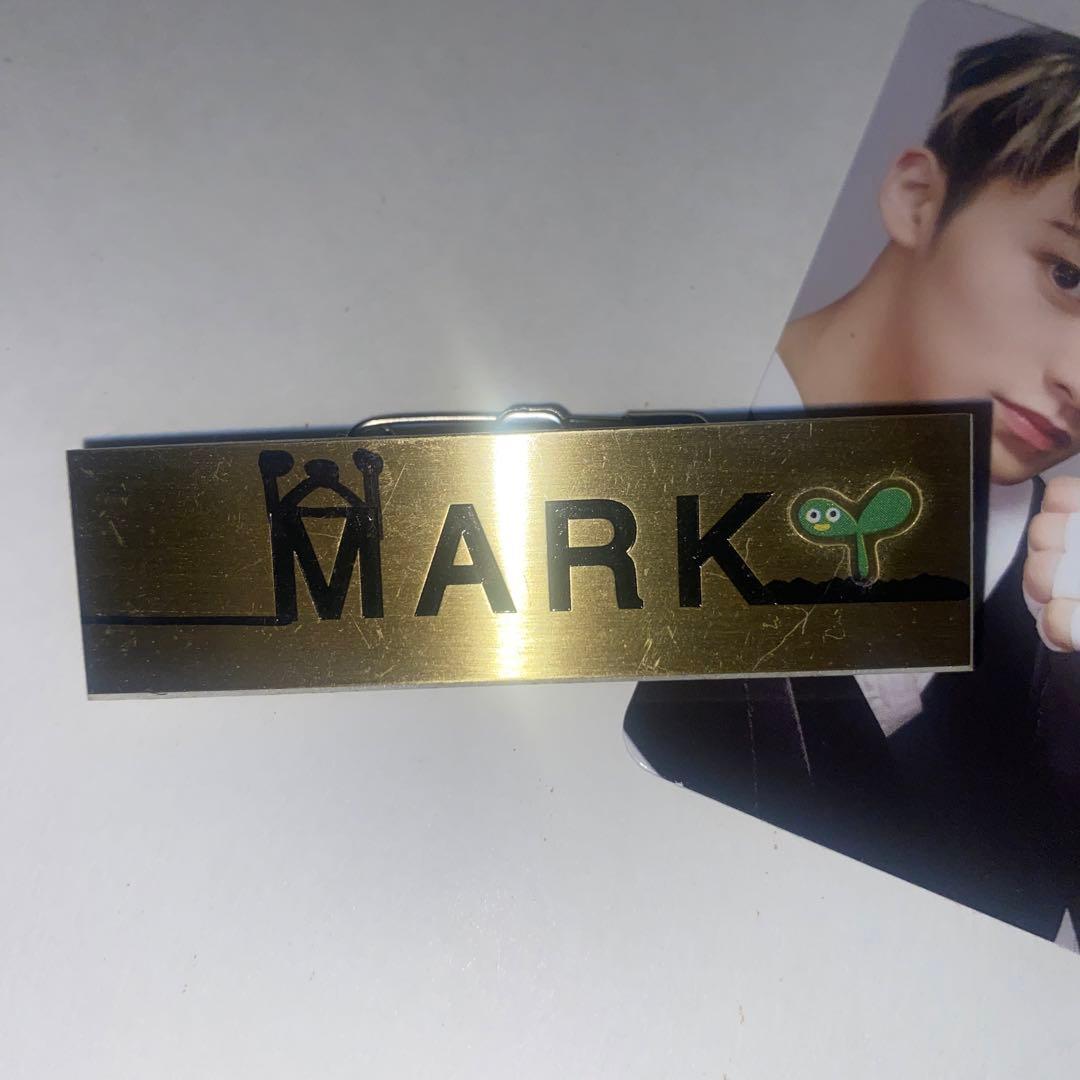 NCT DREAM 127 マーク　直筆サイン入りネームバッジ
