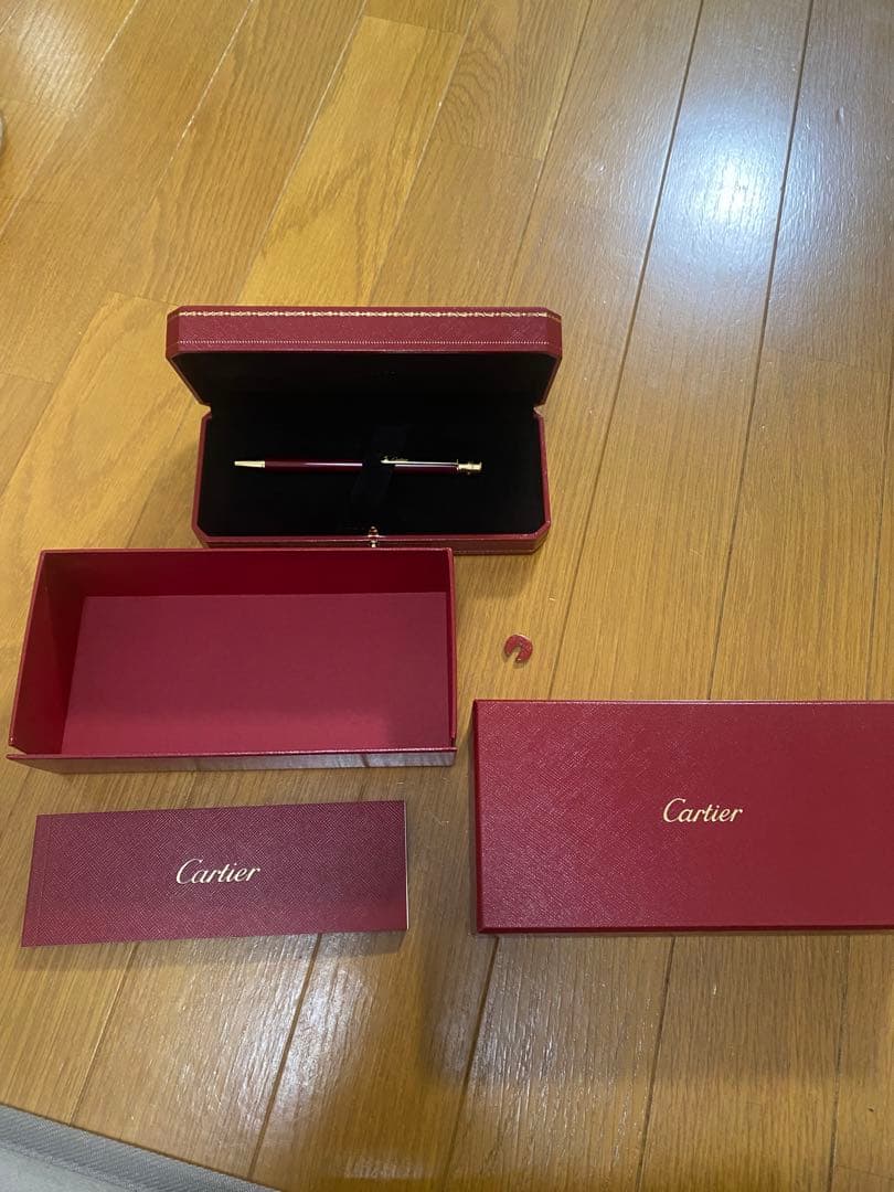Cartier ゴールドフィニッシュ ドゥ カルティエ ボールペン