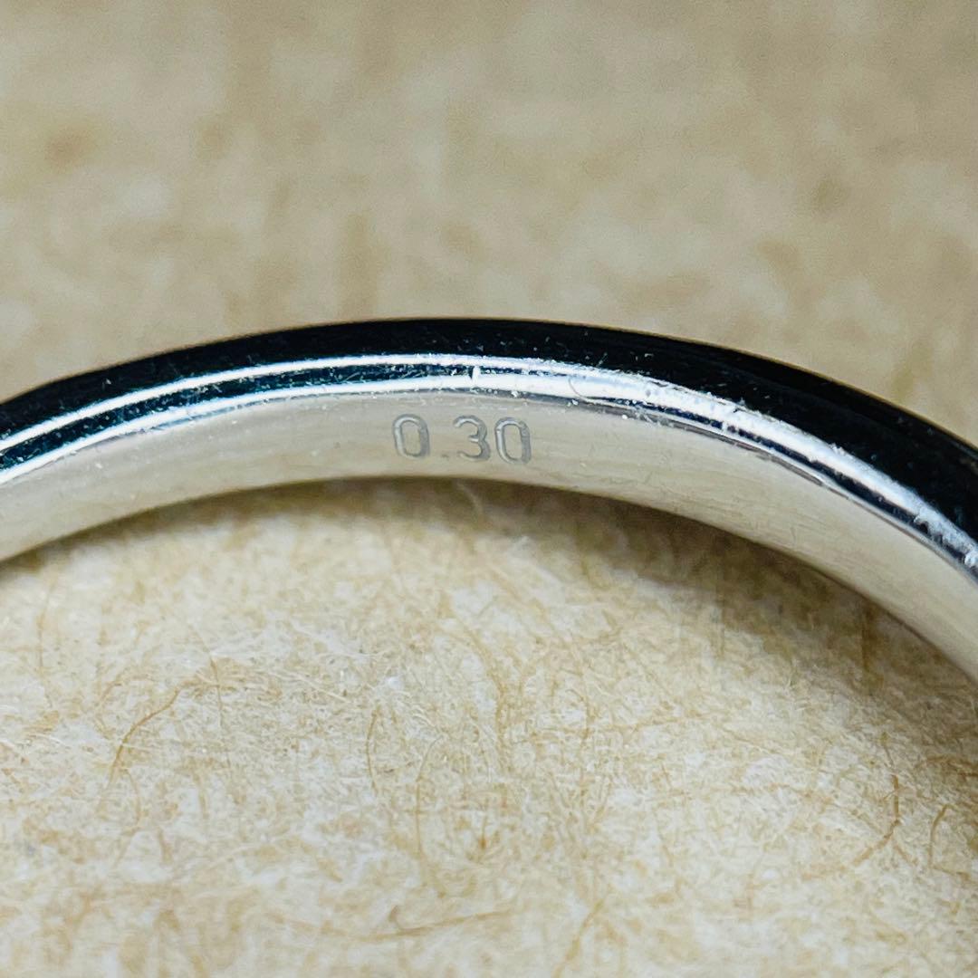 【GSTV】 一粒 ダイヤ リング 0.30ct ペアシェイプカット