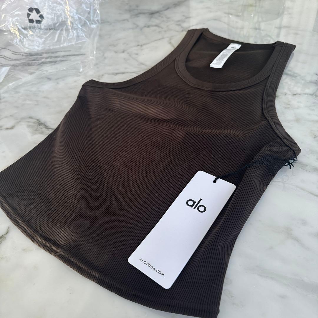 トップス aloyoga Goddess Ribbed Go-To Tank