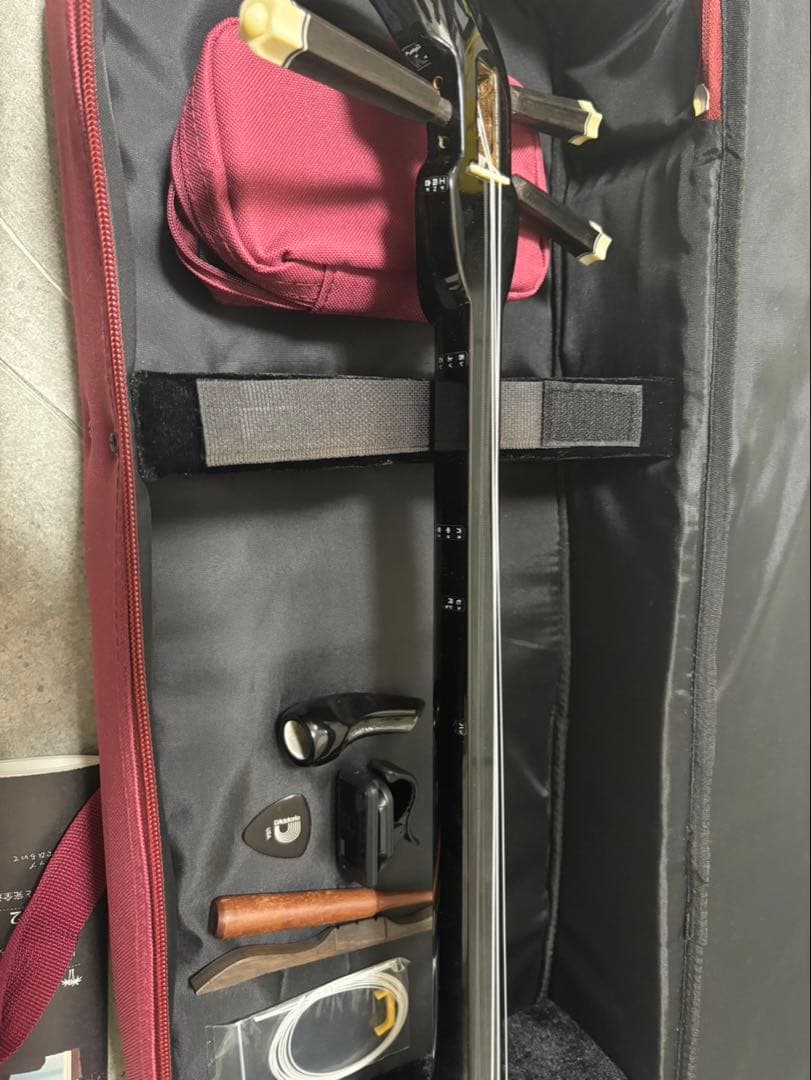 沖縄三線　弦楽器　ケース付き　おまけ付き