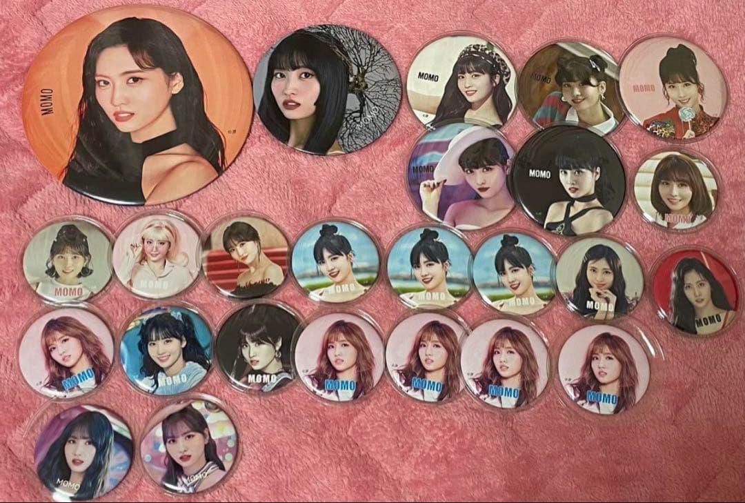 本日限定価格‼️ TWICE モモ 缶バッチ 25個 まとめ売り セット 痛バ