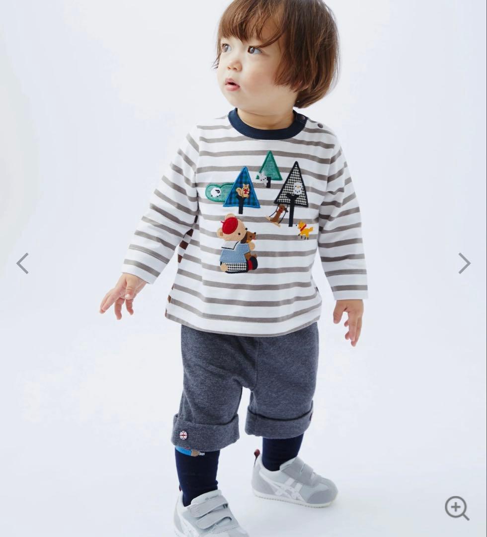 り*.様 【新品未使用タグ付き】 familiar ファミリア ロングTシャツ