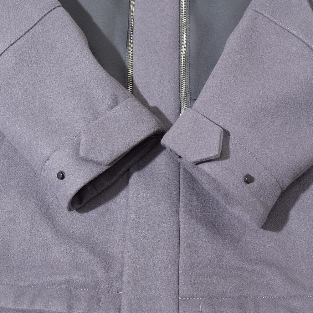 23AW ズッカ zucca 多ポケット ギミック ニットメルトン ブルゾン