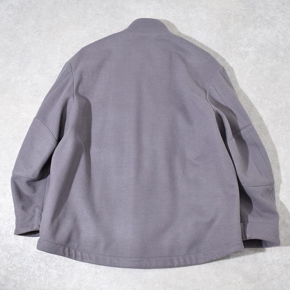 23AW ズッカ zucca 多ポケット ギミック ニットメルトン ブルゾン