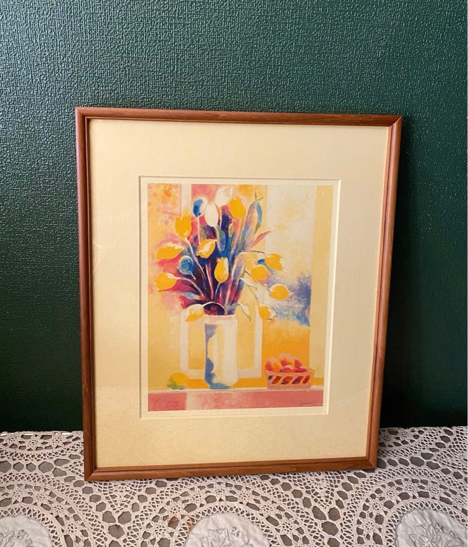 ポールギヤマン チューリップ 額縁 インテリア