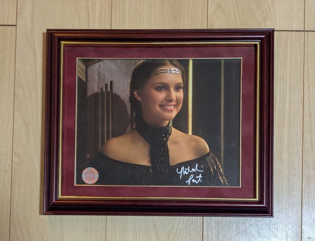 1/16迄出品　STARWARS　ナタリー・ポートマン　直筆サイン　SWAU