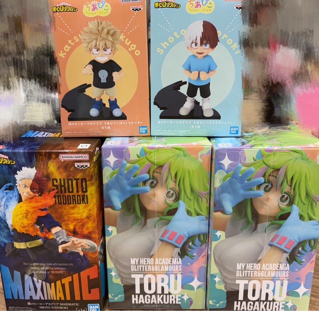【新品未開封】僕のヒーローアカデミア フィギュアセット　ちあぴこ　5種セット