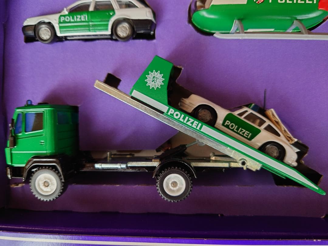 1/55 Siku(ジク) スーパーシリーズ6318 ドイツ警察セット1997年