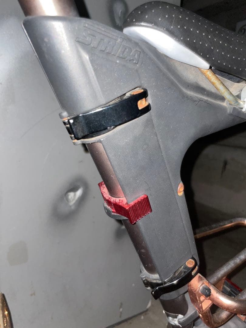 か*～様 STRiDA EVO 18 ストライダ ブロンズ 3段変速 傷・錆あり