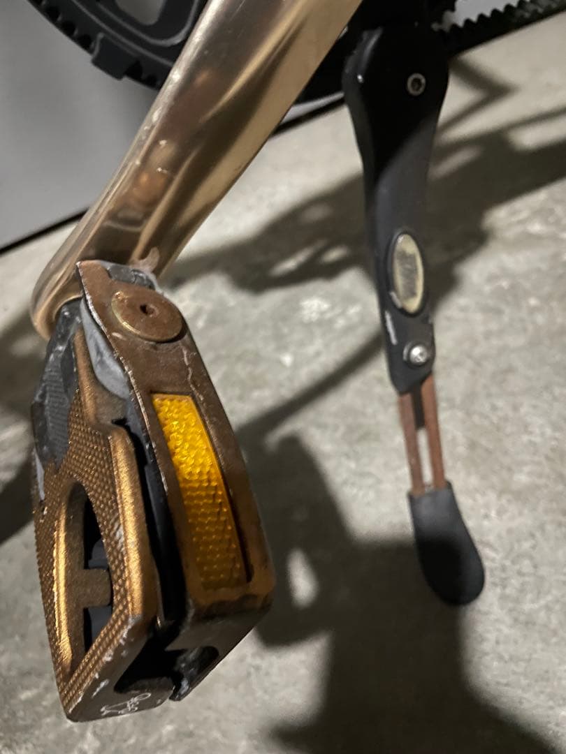 か*～様 STRiDA EVO 18 ストライダ ブロンズ 3段変速 傷・錆あり