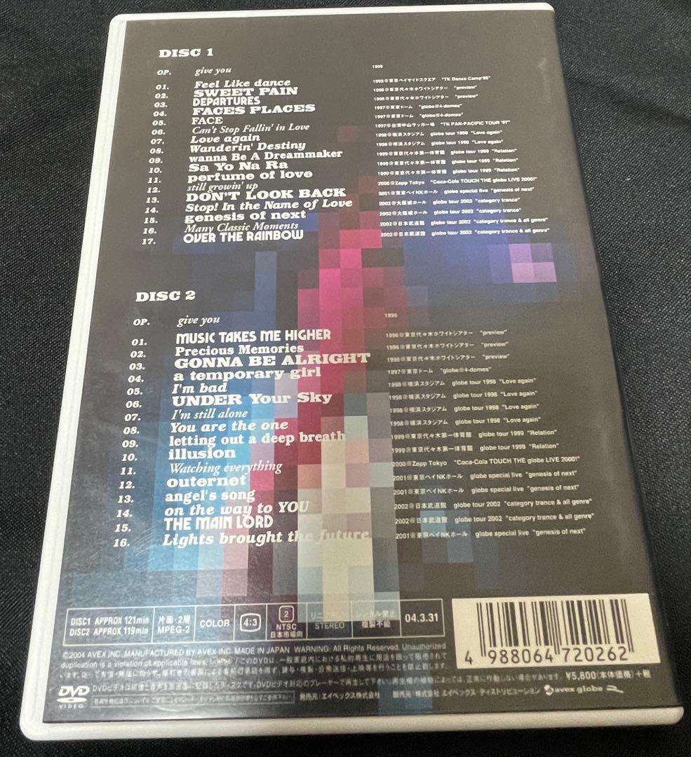 【美品】globe the best live 1995-2002〈2枚組〉