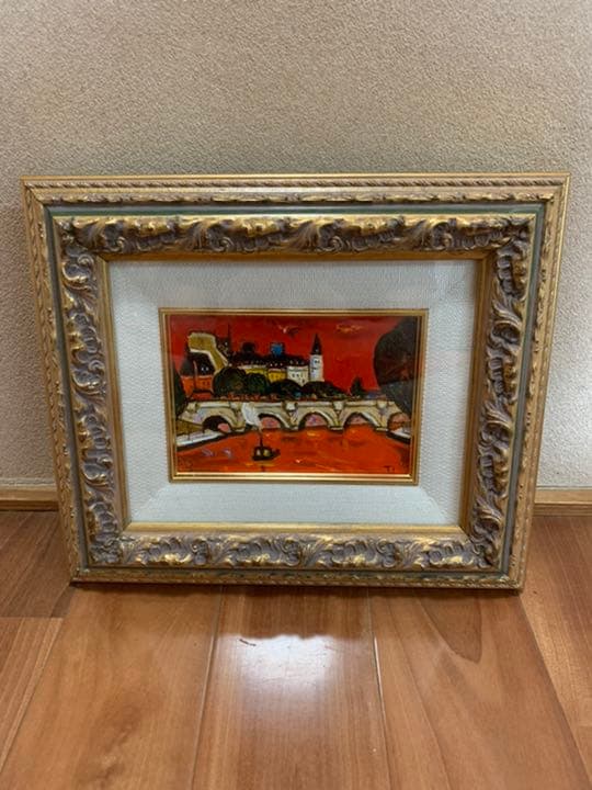 ★値引き交渉可能★ 市村司　ベネチア　油彩　油絵　絵画