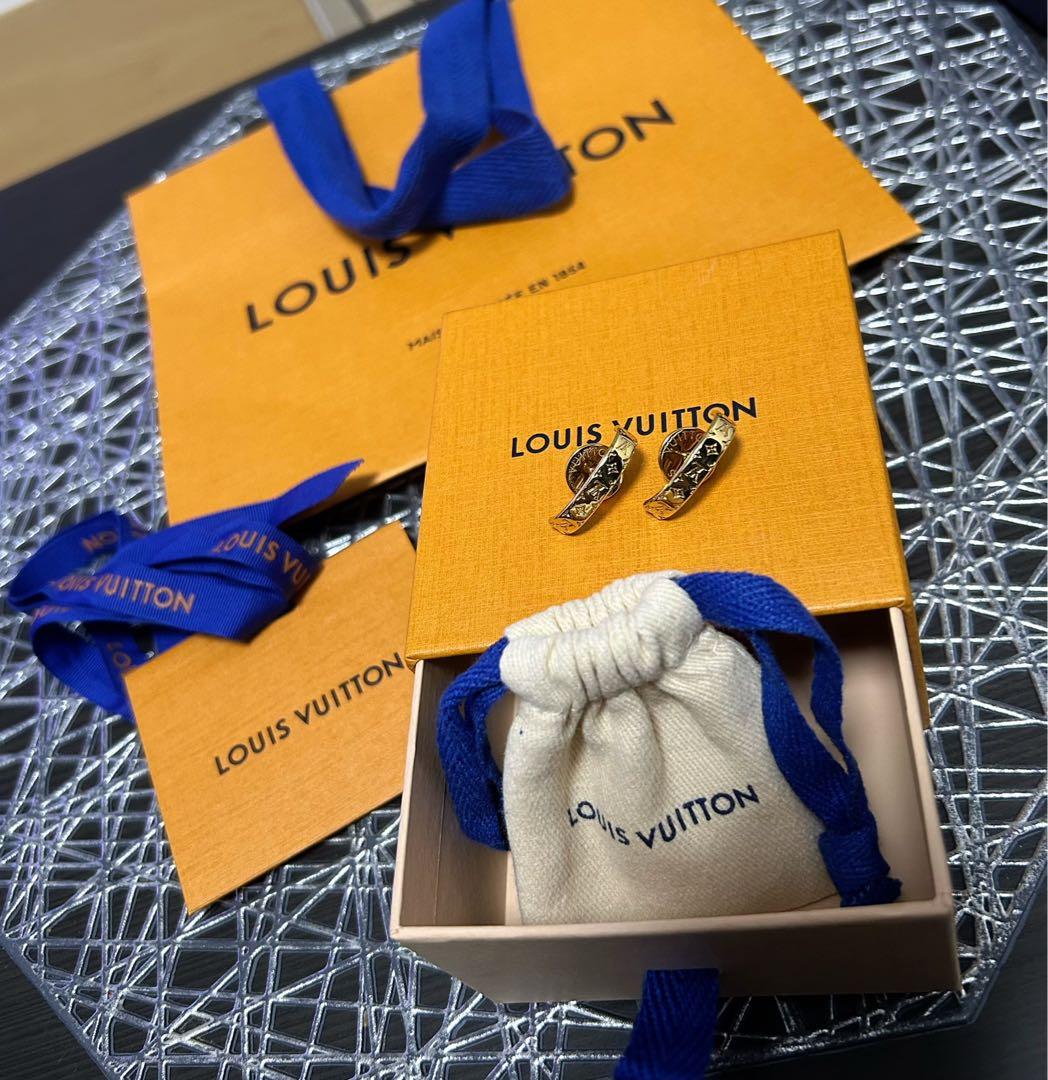 ルイヴィトン　ピアス・ナノグラムM01242