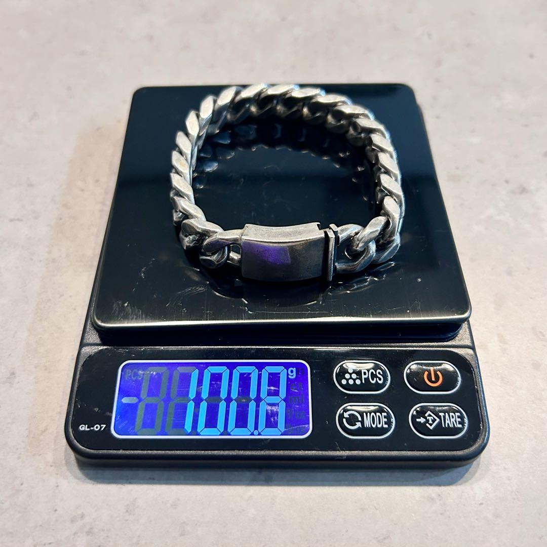 【極希少・重量級】メキシコ製 925 喜平 ブレスレット 100g 20cm