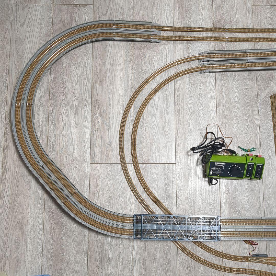 TOMIX複線立体交差、ポイント待避線レールセット