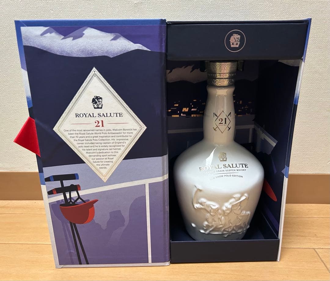 「完売限定品」ロイヤルサルート 21 年 THE  POLO 1本