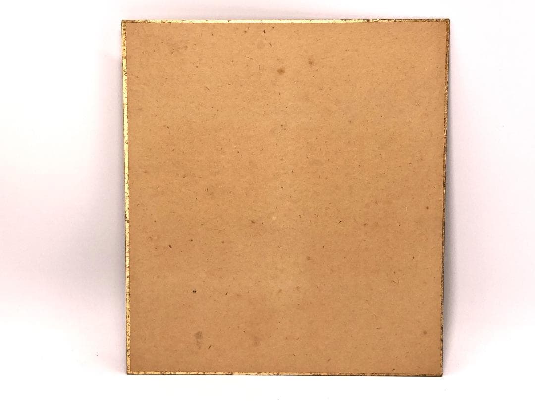 【 伊藤小坡 直筆『御所人形』】　絹本色紙　額装