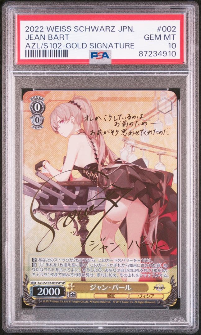 PSA10 ジャンバール