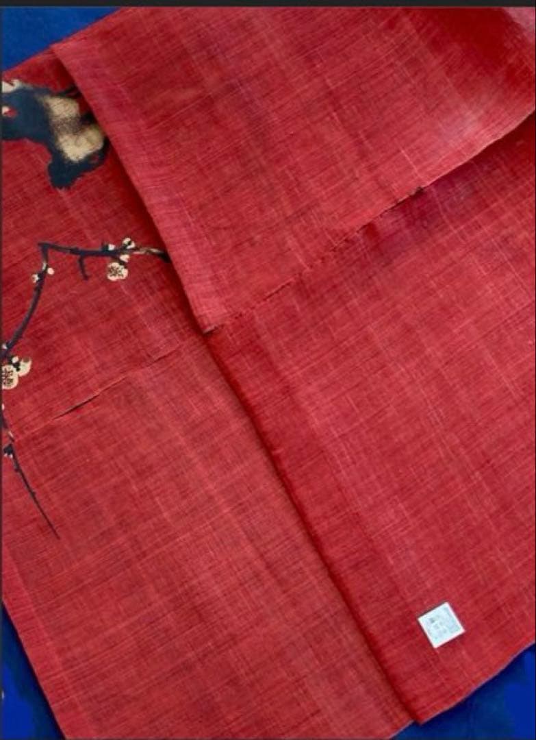 京都　万葉舎 のれん　梅