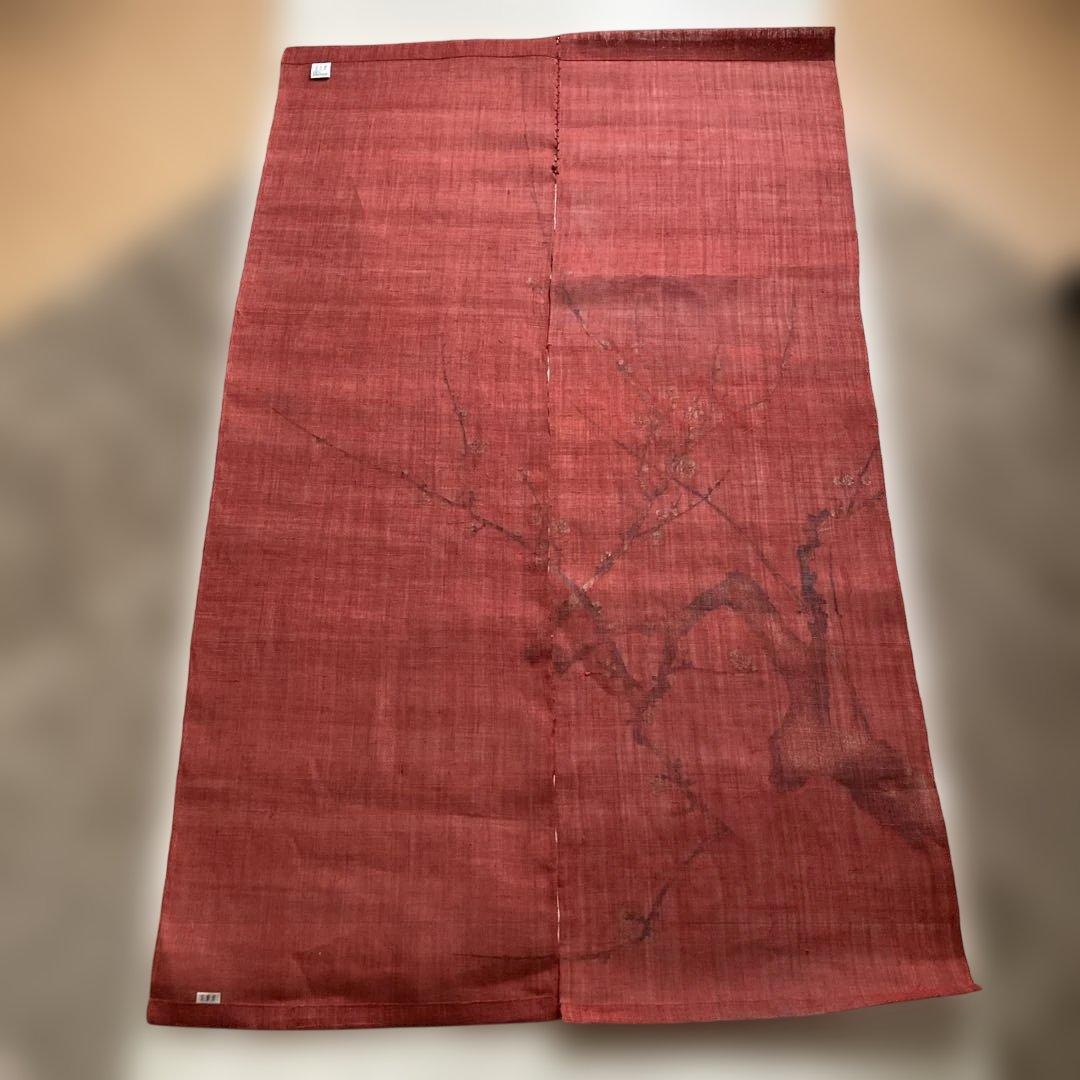 京都　万葉舎 のれん　梅