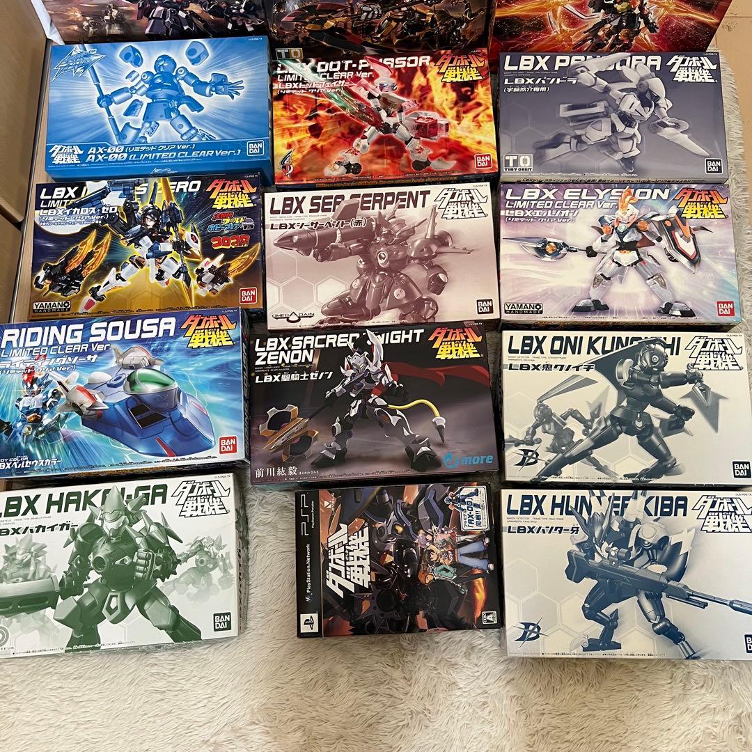【即購入可能】ダンボール戦機 プラモデル まとめ売り LBX 限定品 組み立て済