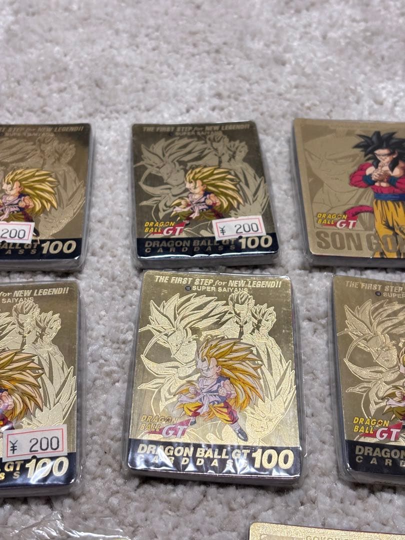 ドラゴンボールGT カードダス 8セット