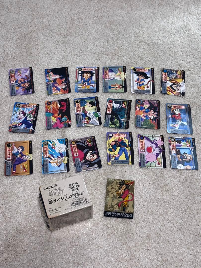 ドラゴンボールGT カードダス 8セット
