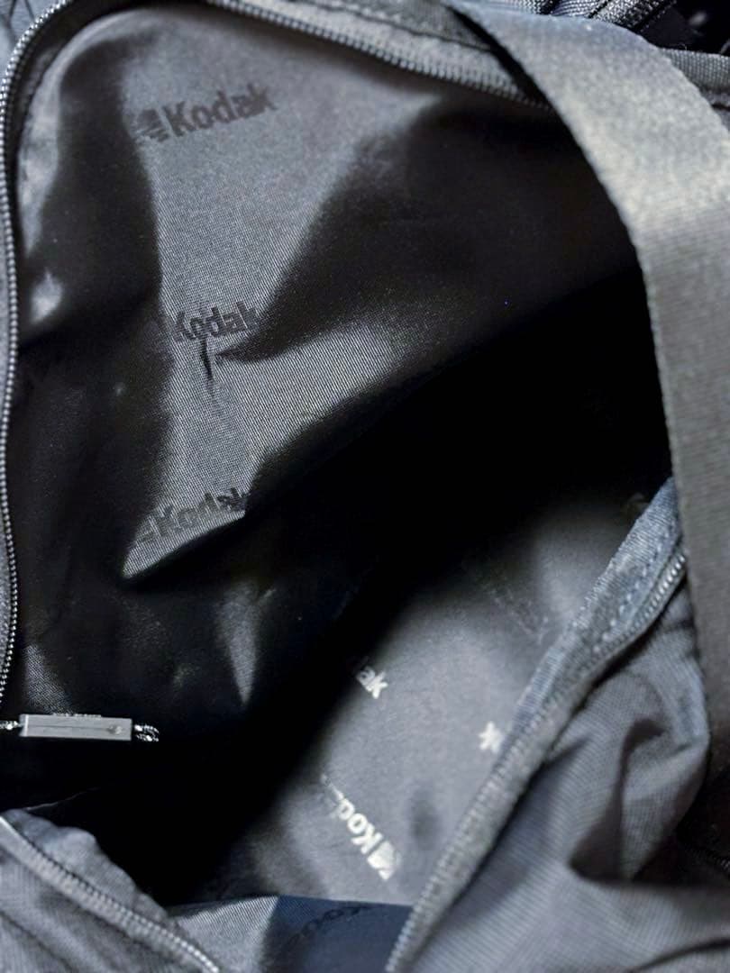【新品未使用】KODAKアパレル ミディアムボストンバッグ 黒