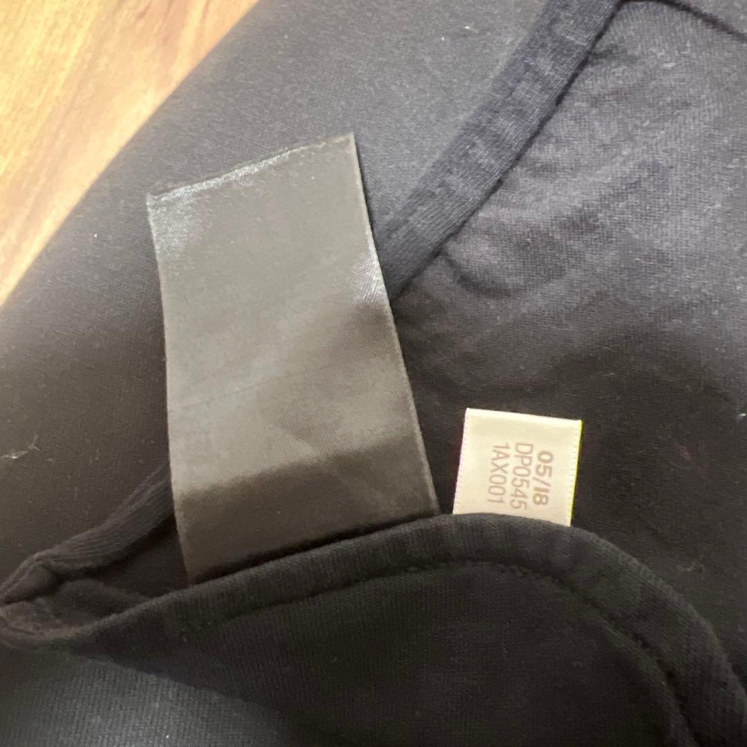 Y-スリーストライプス　サルエルパンツ　ブラック