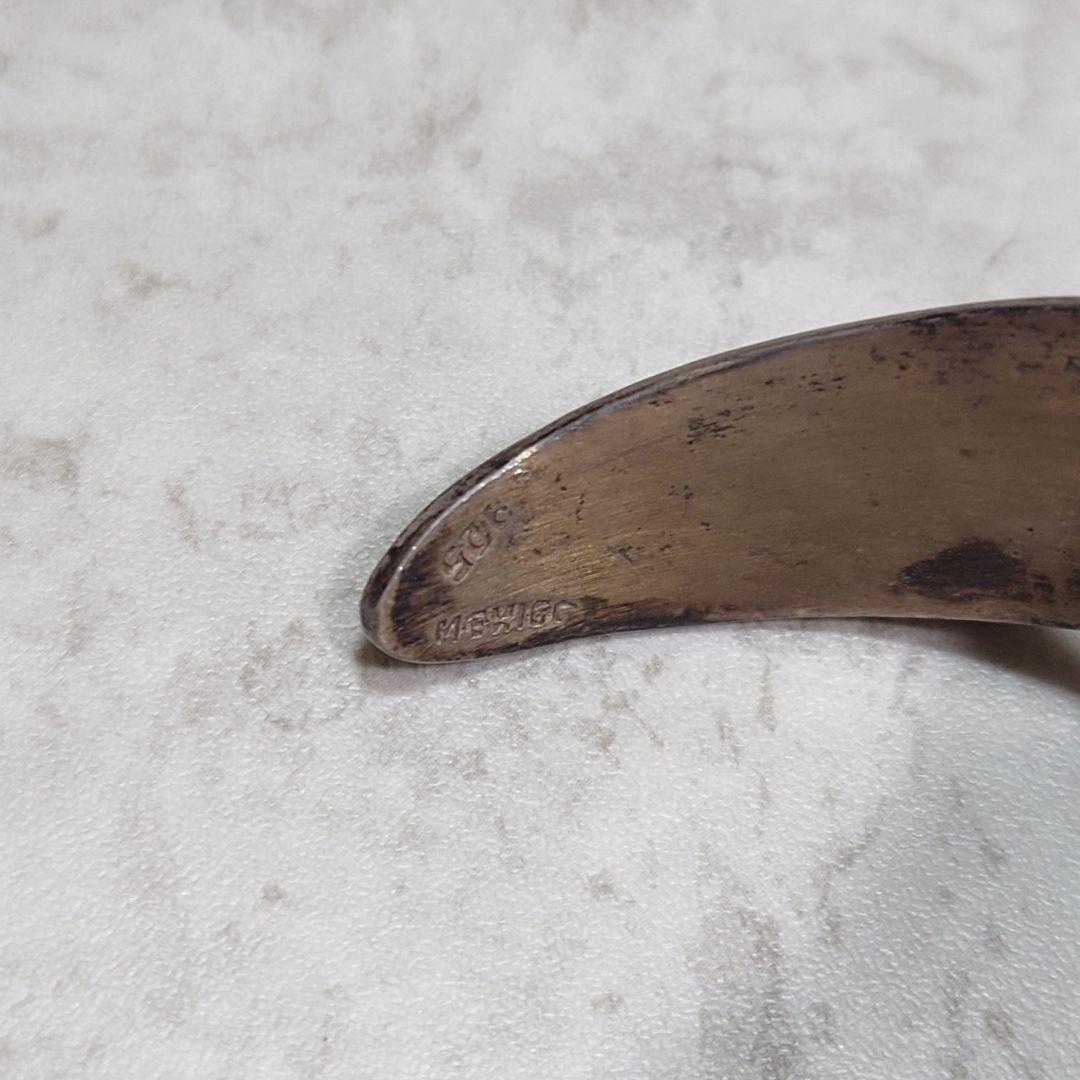 MEXICAN JEWELRY メキシカンバングル SILVER925 石付