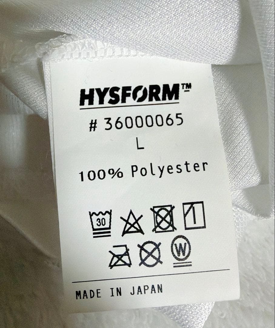 ミュージシャン HYSFORM FOOTBALL L / S GAME SHIRTS