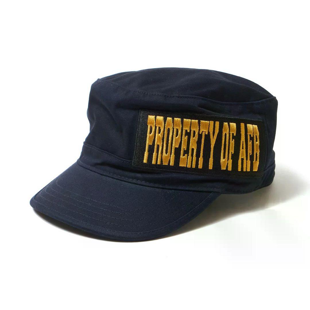 PROPERTY OF AFB ワークキャップ ネイビー
