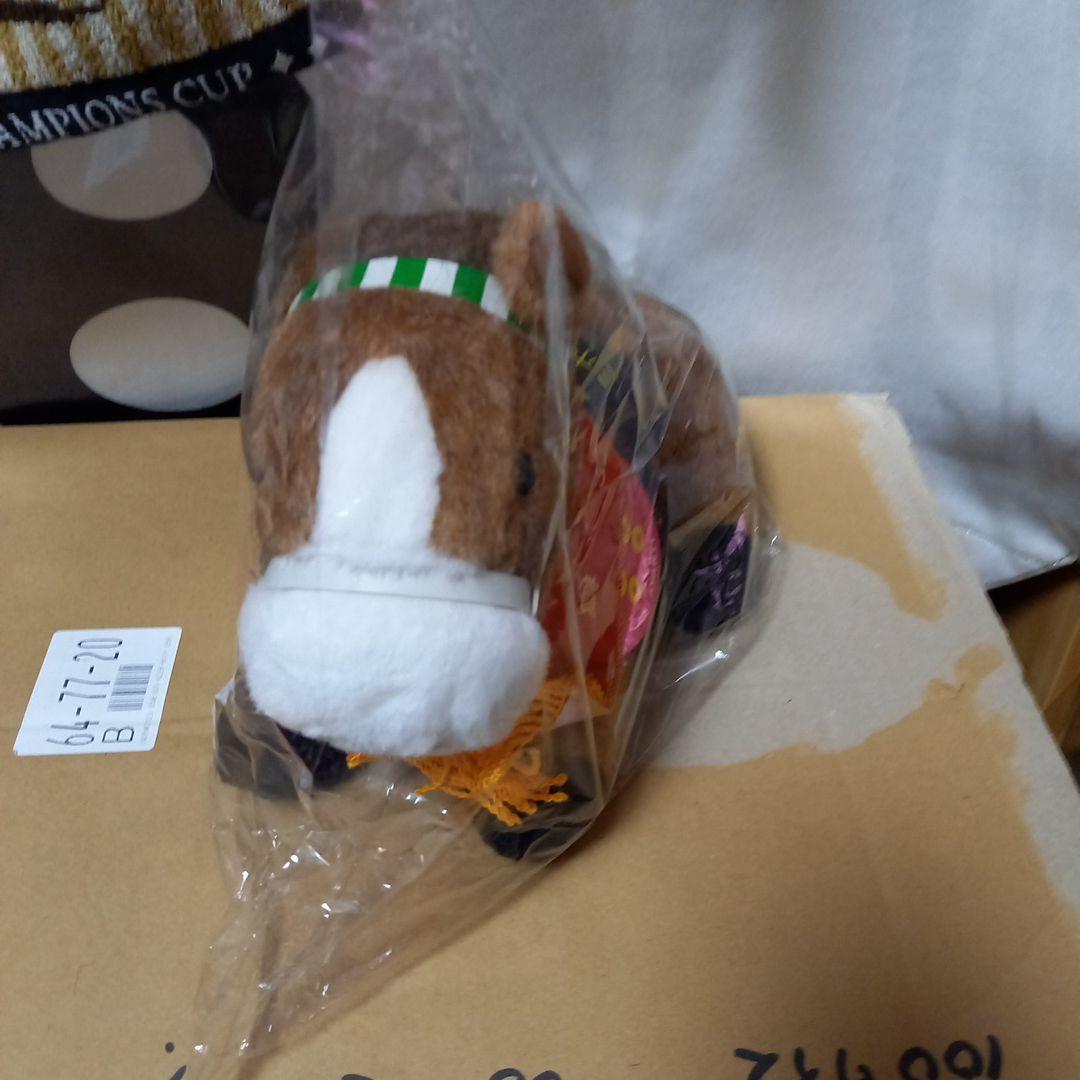 競馬ぬいぐるみ【ミホノブルボン号皐月賞Sサイズ】