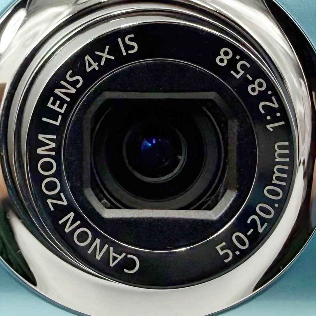 キヤノン IXY DIGITAL 510 IS ブルー コンデジ カメラ 中古